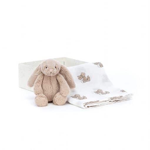 Bashful Beige Bunny Gift Set, Jellycat