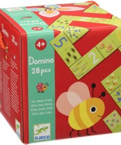 Domino 1, 2, 3, 28 pièces, Djeco