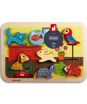 Chunky Puzzle Animo, Janod