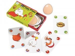 Jeu Cartes Piou Piou, Djeco
