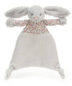 Blossom Silver Bunny Comforter, Jellycat
