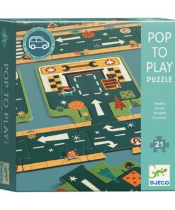 Puzzle Pop To Play Route, Djeco