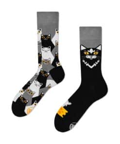 Chaussettes Many Mornings Black Cat Adulte