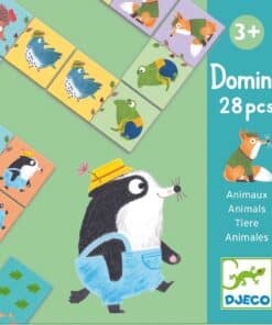 Domino Animaux 28 pièces, Djeco