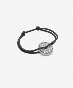 Bracelet Argent Vieilli Noir, Le Vent à la Française