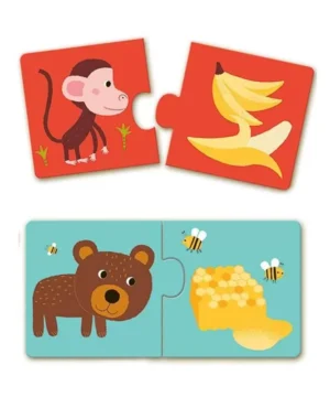 Puzzle Duo A Table, Djeco