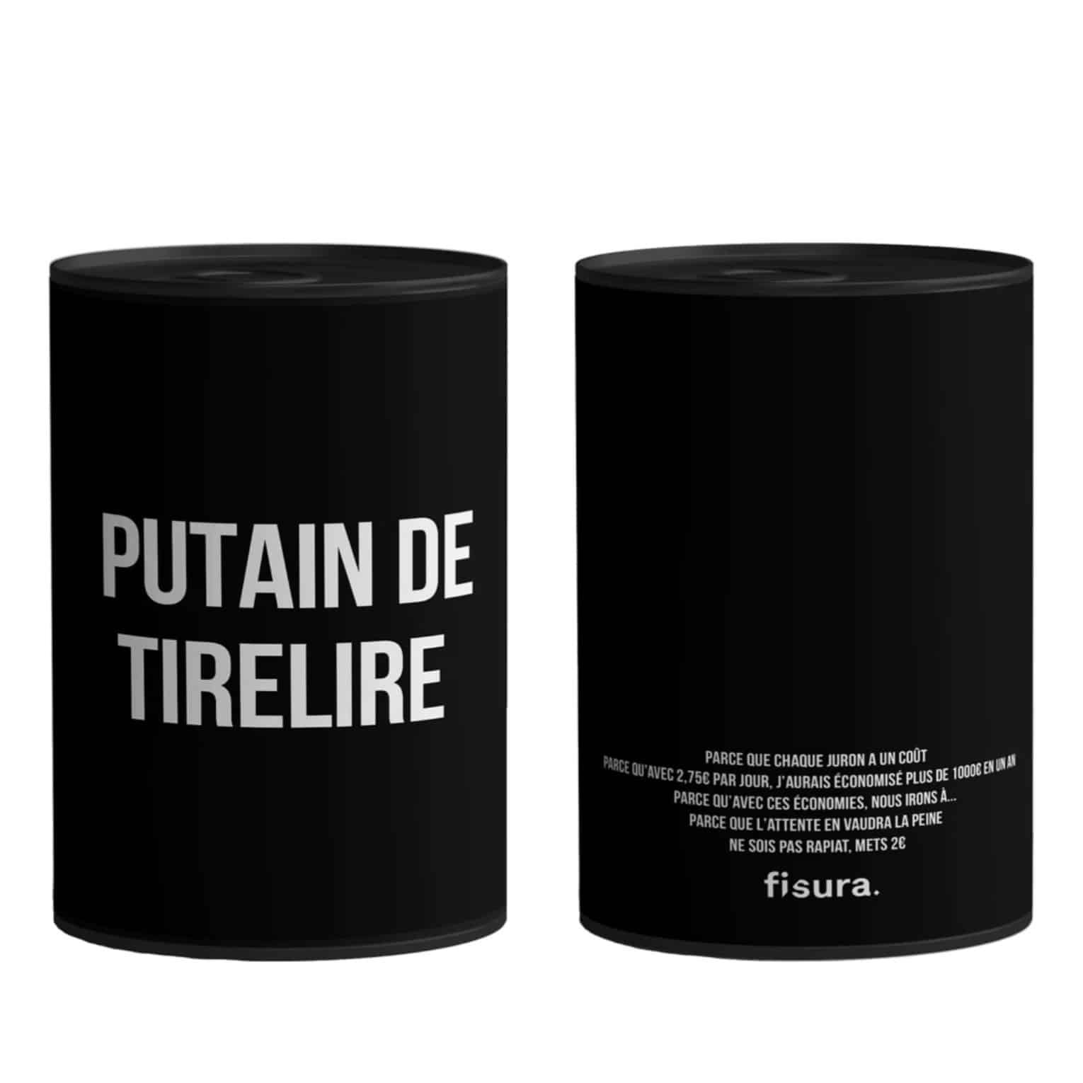 Tirelire XL Putain de Tirelire - Le Savane - Côté Déco