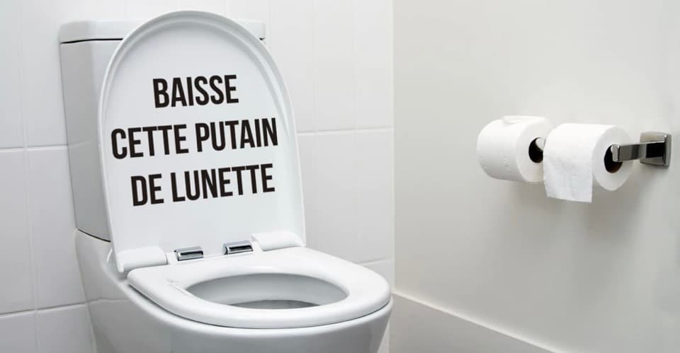Vinyle pour Abattant de Toilette - Le Savane - Côté Déco