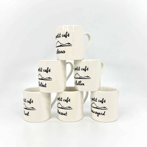Tasses Café Auvergne x6, Sophie Janière