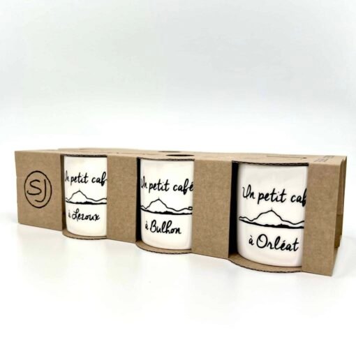 Tasses Café Auvergne x6, Sophie Janière