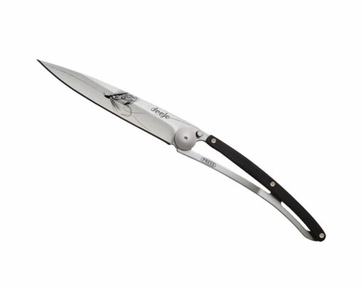 Couteau de Poche Bois D'Ebène Silver 37gr Wilkinson, Deejo.