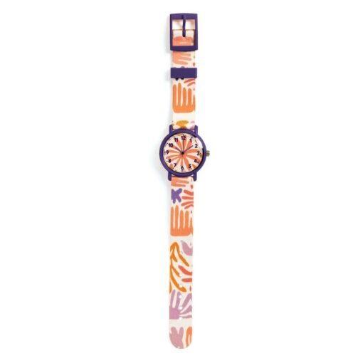 Montre Enfant Feuilles, Djeco.