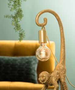 Lampe Murale Singe Or, Light & Living