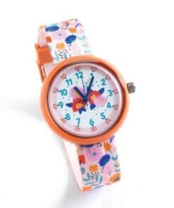 Montre Enfant Fleurs, Djeco.