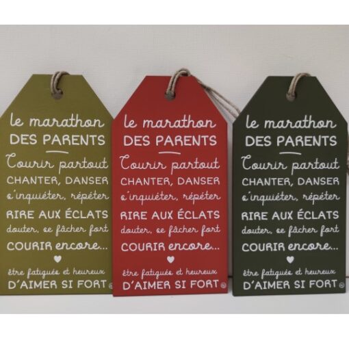 Petites Pancartes Marathon des Parents, Sophie Janière