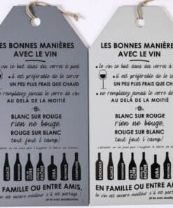 Grandes Pancartes Vin, Sophie Janière
