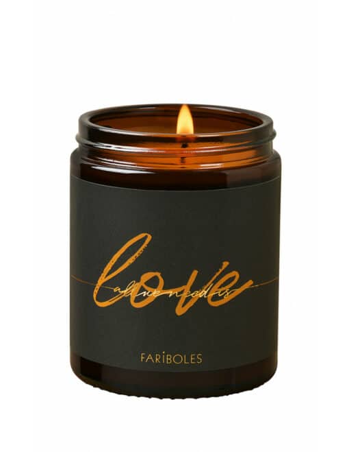 Bougie All You Need Is Love 140g, Fariboles
