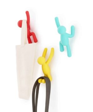 Set 3 Patères Buddy Multi, Umbra