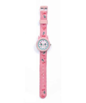 Montre Enfant Chat, Djeco.
