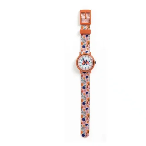 Montre Enfant Fleurs, Djeco.