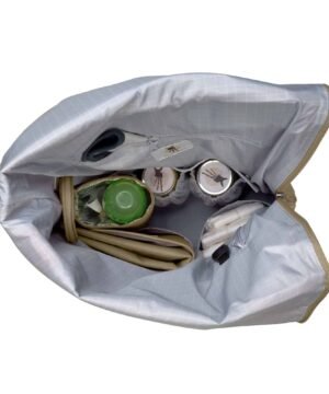 Sac Maternité Rolltop Olive, Lässig