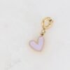 Charm Coeur Lilas
