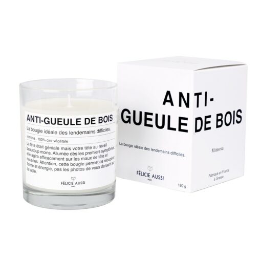 Bougie Parfumée Anti-Gueule De Bois, Félicie Aussi.