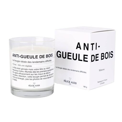 Bougie Parfumée Anti-Gueule De Bois, Félicie Aussi.