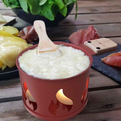 Coffret Raclette à la Bougie Recette Bonheur, Cookut.