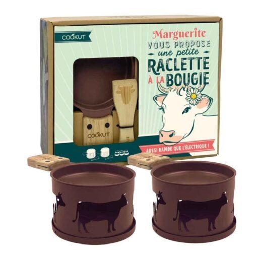 Coffret Raclette à la Bougie Marguerite, Cookut.