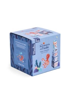 Cubes Empilables Les Aventures De Paulie , Moulin Roty.