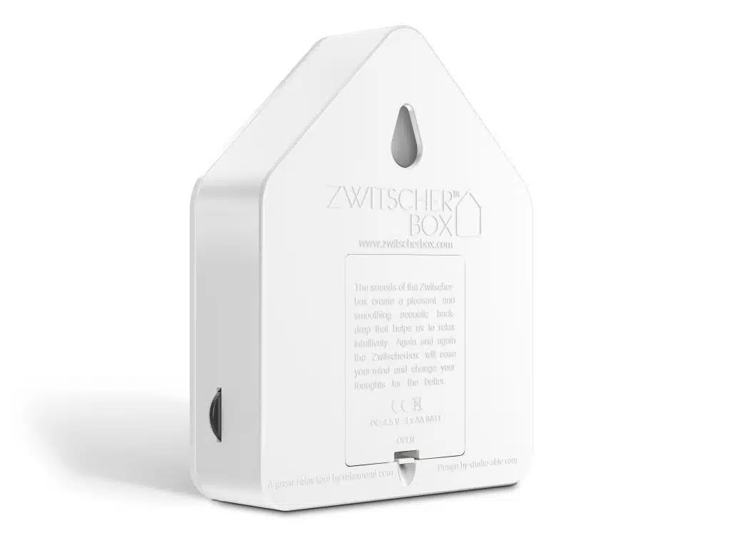Relax Box Oiseaux Maison Blanche , Relaxound.