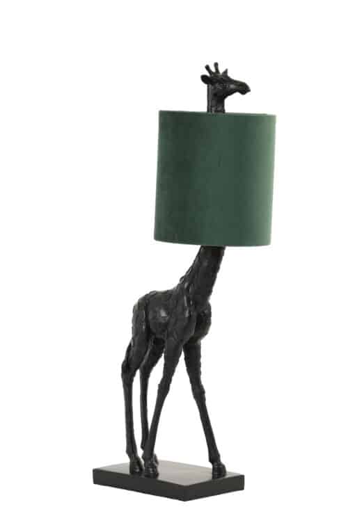 Lampe Girafe Noire Verte, Light & Living