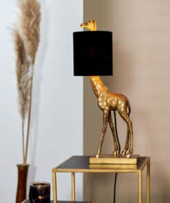 Lampe Girafe Bronze Noir, Light & Living