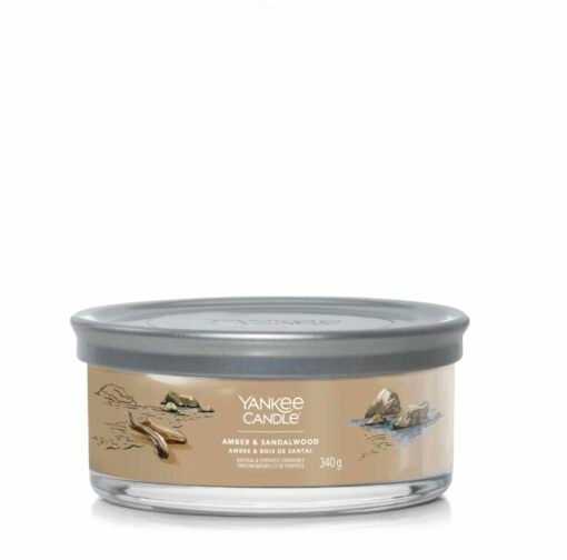 Bougie Signature Ambre/Bois de Santal – Image 7
