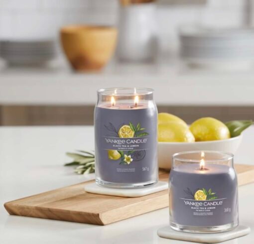 Bougie Signature Thé Noir et Citron – Image 4