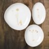 Set 3 Coupelles en Porcelaine