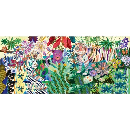 Puzzle Rainbow Tigers, 1000P, Djeco – Image 2