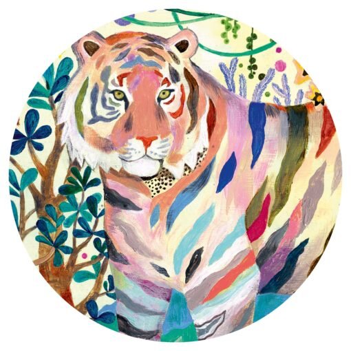 Puzzle Rainbow Tigers, 1000P, Djeco – Image 3