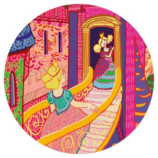 Puzzle Château Féerique, 54p., Djeco – Image 4