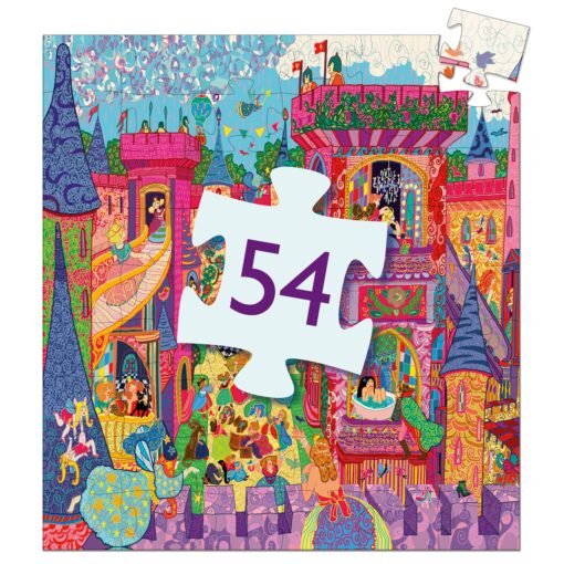 Puzzle Château Féerique, 54p., Djeco – Image 3