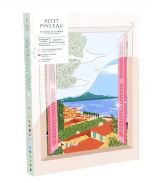 Peinture au Numéro Fenêtre sur Naples