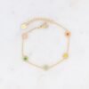 Bracelet Fleurs en Email