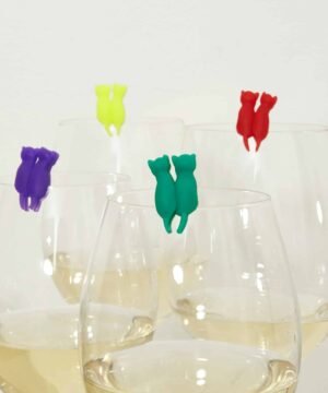 Marqueurs Verres Chats, Kikkerland