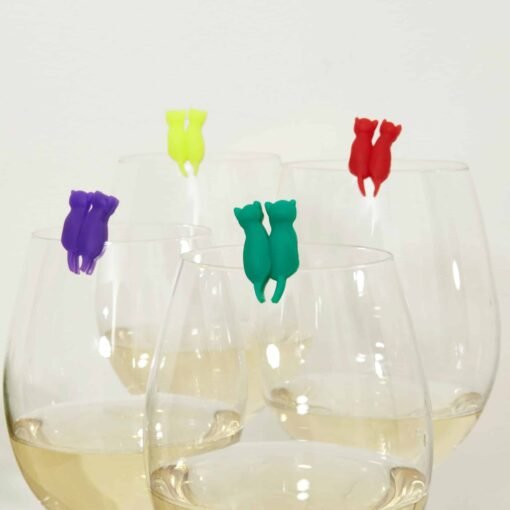 Marqueurs Verres Chats, Kikkerland