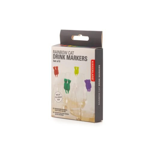 Marqueurs Verres Chats, Kikkerland