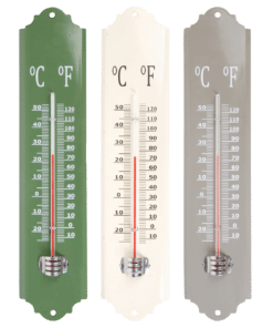 thermomètre métal, Esschert design