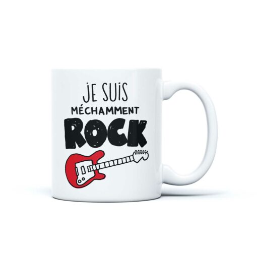 Mug "Méchamment Rock"