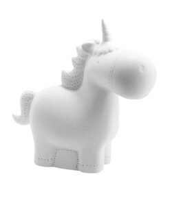 Lampe Licorne Porcelaine