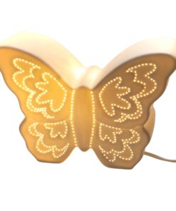 Lampe Papillon Porcelaine